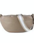 lepelou - leder - Bauchtasche - XL Bauchtasche LARA taupe - LPBLARTAUE5