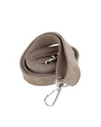 lepelou - leder - Bauchtasche - XL Wildleder Bauchtasche taupe mit Wechselgurt - LPBVALTAUXL5