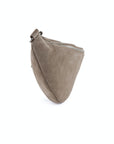 lepelou - leder - Bauchtasche - XL Wildleder Bauchtasche taupe mit Wechselgurt - LPBVALTAUXL5