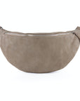 lepelou - leder - Bauchtasche - XL Wildleder Bauchtasche taupe mit Wechselgurt - LPBVALTAUXL5