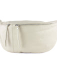 lepelou - leder - Bauchtasche - XXL Bauchtasche CLARA creme - LPBCLACREE