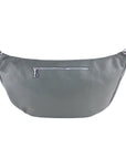 lepelou - leder - Bauchtasche - XXL Bauchtasche CLARA dunkelgrau - LPBCLADGRE6