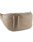 lepelou - leder - Bauchtasche - XXL Bauchtasche CLARA taupe - LPBCLATAUE