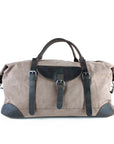 lepelou - leder - DAVID – Canvas & Leder Weekender braun - LPWCANBRA