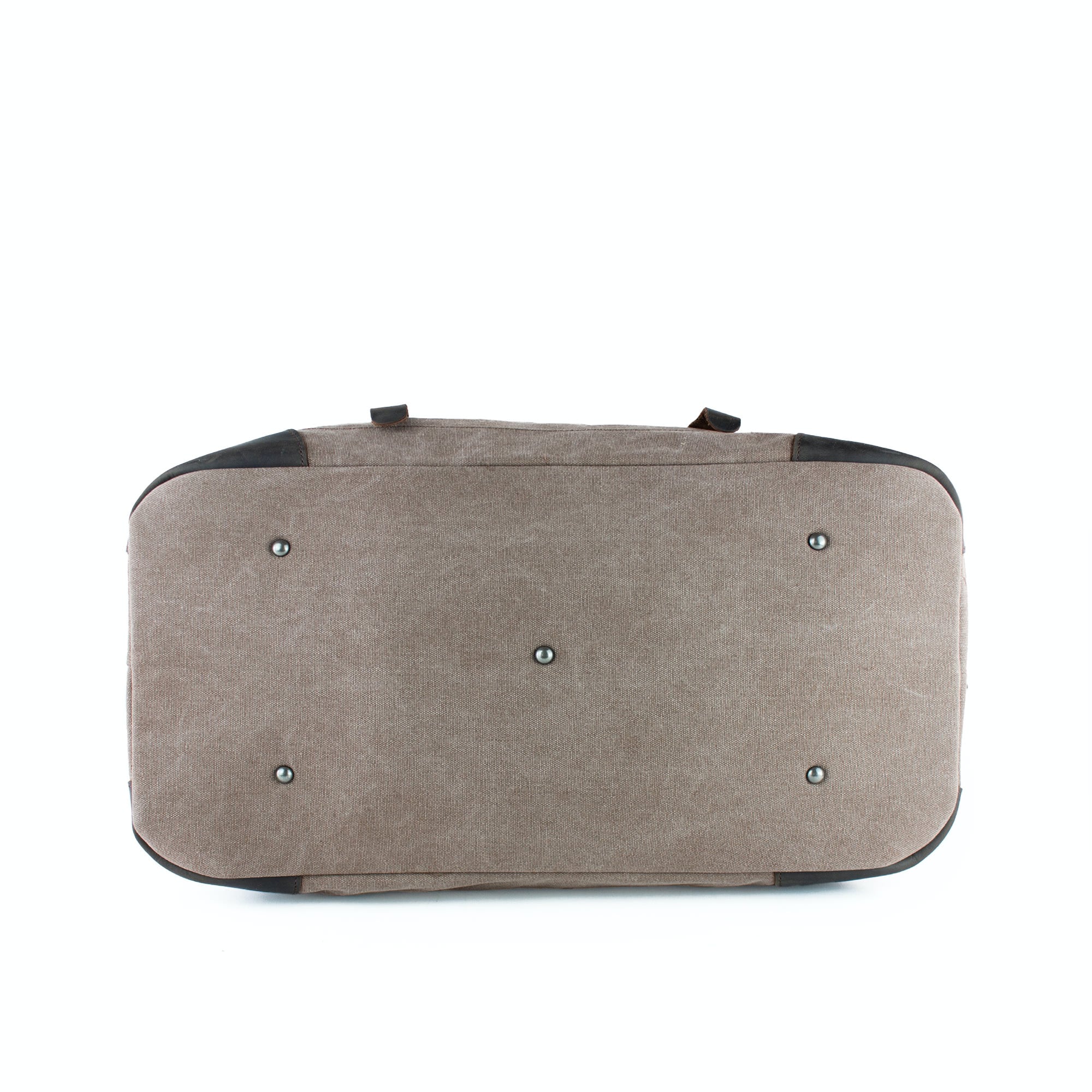 lepelou - leder - DAVID – Canvas &amp; Leder Weekender braun - LPWCANBRA