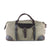 lepelou - leder - DAVID – Canvas & Leder Weekender khaki - LPWCANKHA