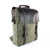 lepelou - leder - FELIX – Canvas & Leder Rucksack khaki - LPRCANKHA