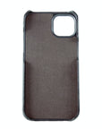 lepelou - leder - iPhone Handyhülle blau - 