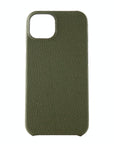 lepelou - leder - iPhone Handyhülle khaki - 