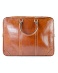 lepelou - leder - Laptoptasche - EMILIO – Leder Aktentasche cognac - LPAEMICOGE