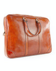 lepelou - leder - Laptoptasche - EMILIO – Leder Aktentasche cognac - LPAEMICOGE