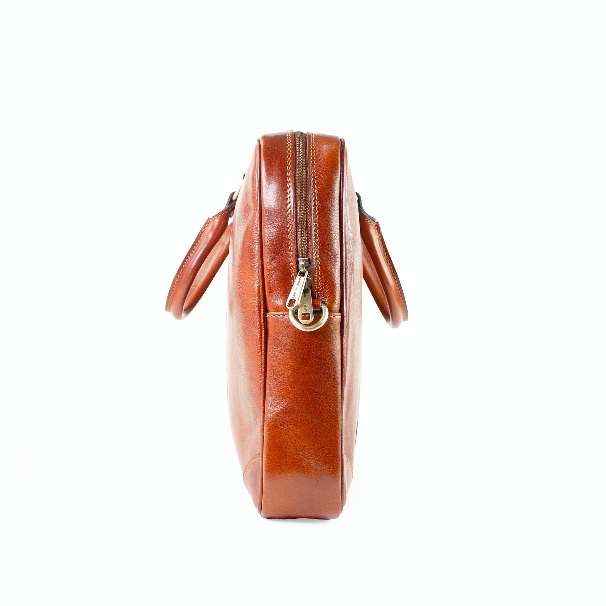 lepelou - leder - Laptoptasche - EMILIO – Leder Aktentasche cognac - LPAEMICOGE