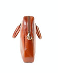 lepelou - leder - Laptoptasche - EMILIO – Leder Aktentasche cognac - LPAEMICOGE