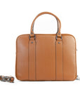 lepelou - leder - Laptoptasche - LINO – Leder Aktentasche cognac - LPALINCOGE