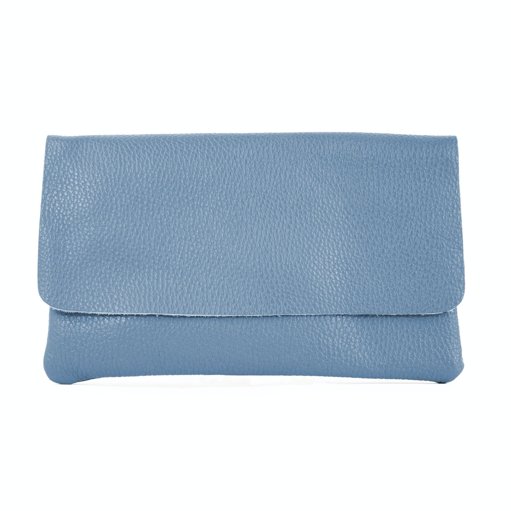 lepelou - leder - LUNA – Leder Clutch blau - LPHLUNBLAE