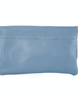 lepelou - leder - LUNA – Leder Clutch blau - LPHLUNBLAE