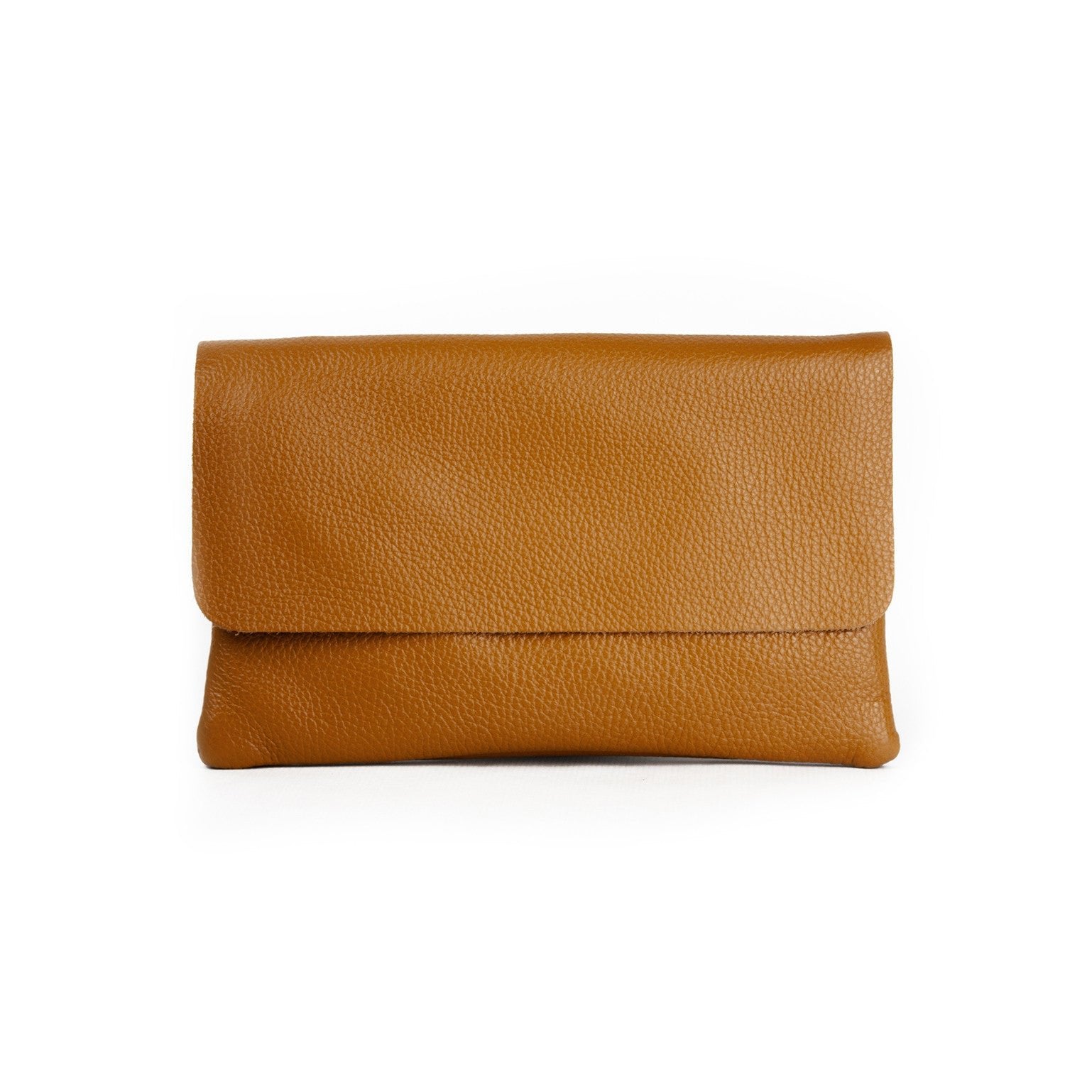 lepelou - leder - LUNA – Leder Clutch cognac - LPHLUNCOGE