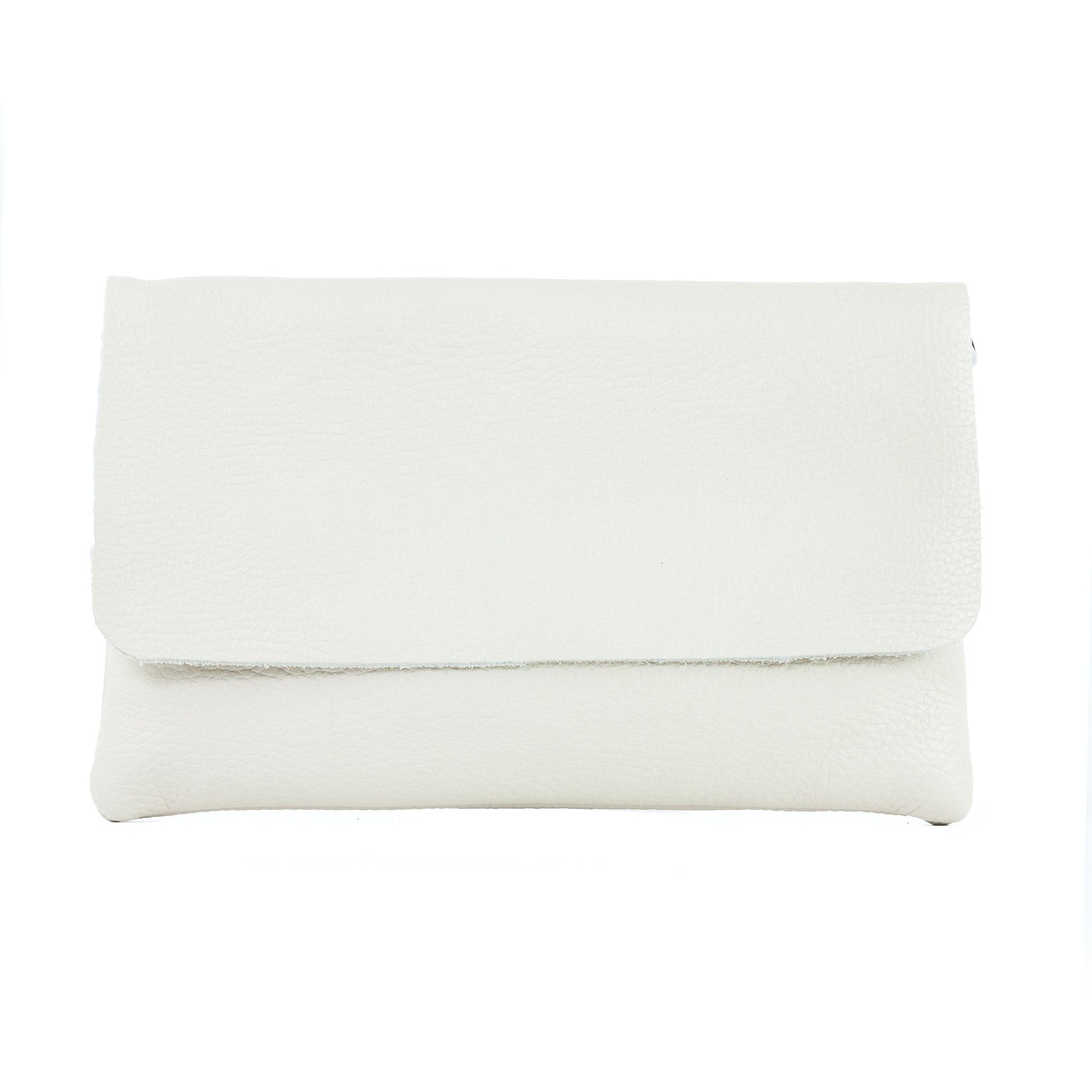 lepelou - leder - LUNA – Leder Clutch creme - LPHLUNCREE