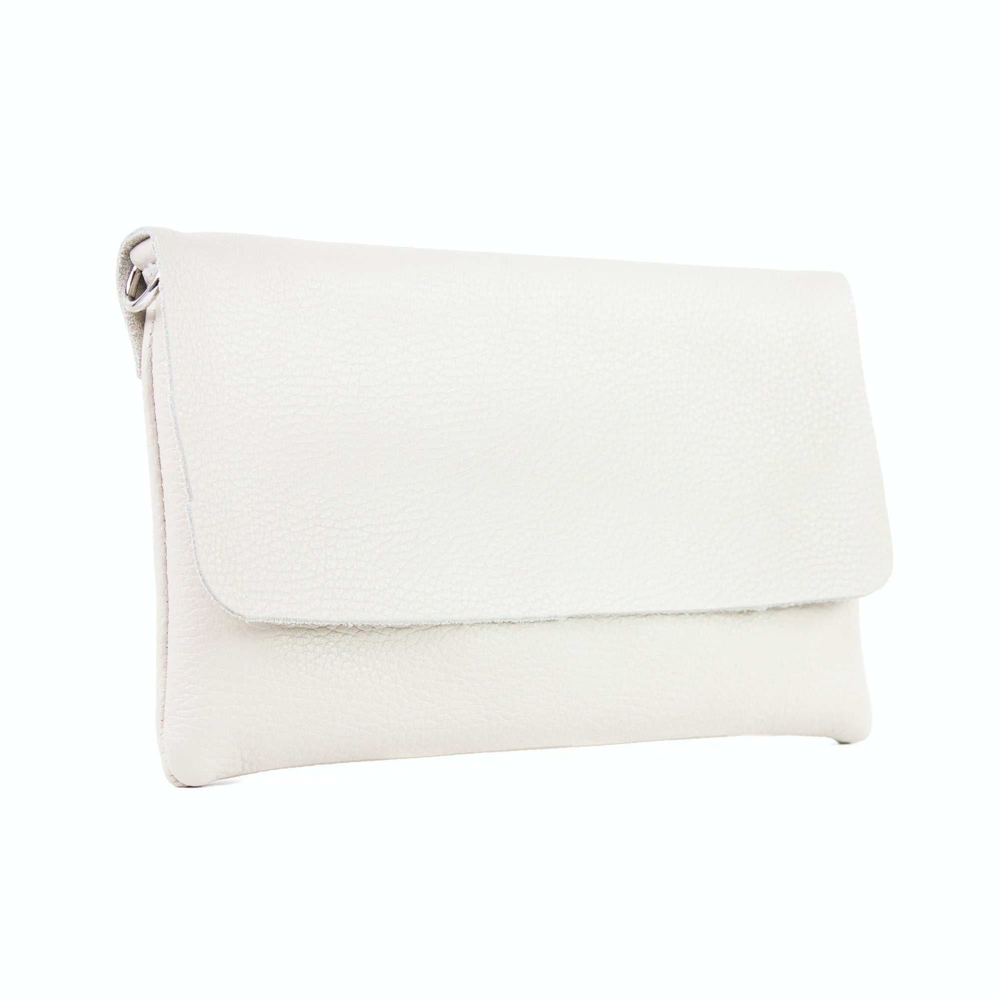 lepelou - leder - LUNA – Leder Clutch creme - LPHLUNCREE