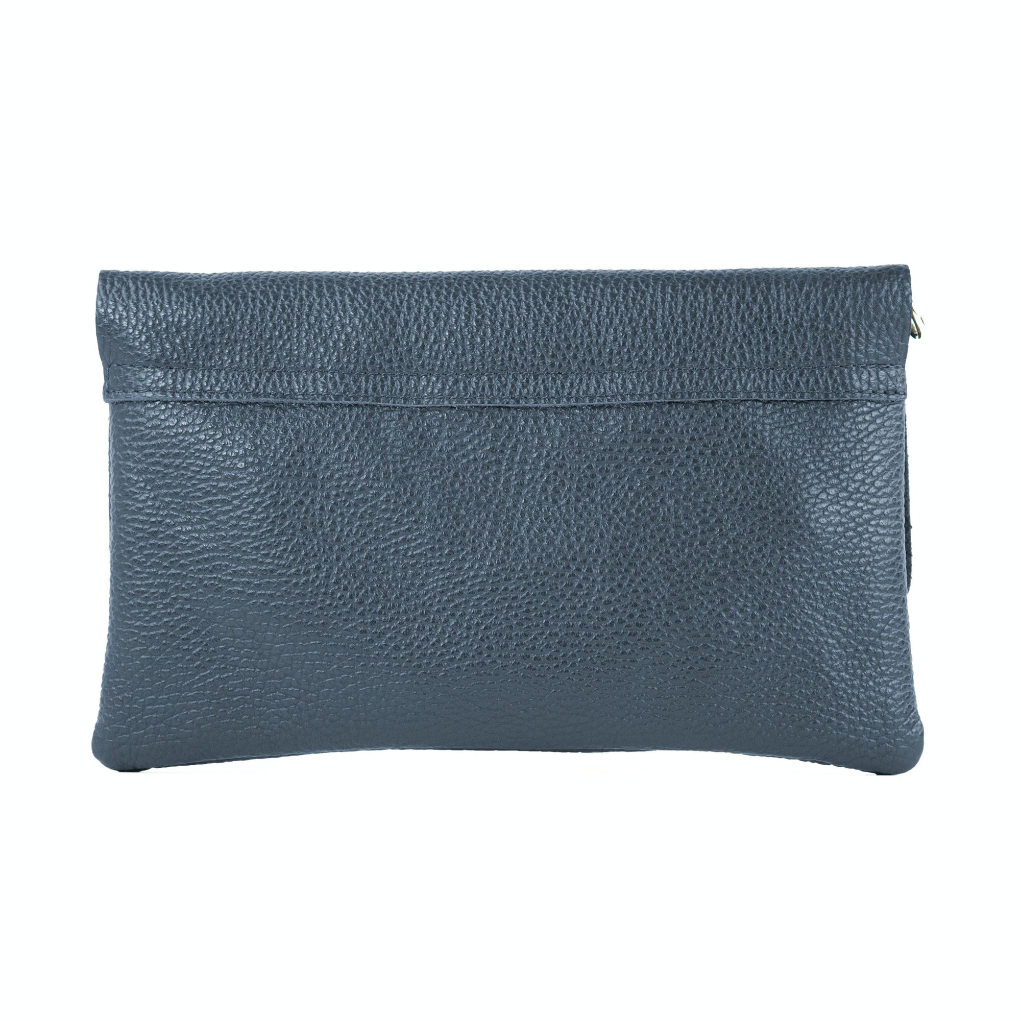 lepelou - leder - LUNA – Leder Clutch dunkelblau - LPHLUNDBLE