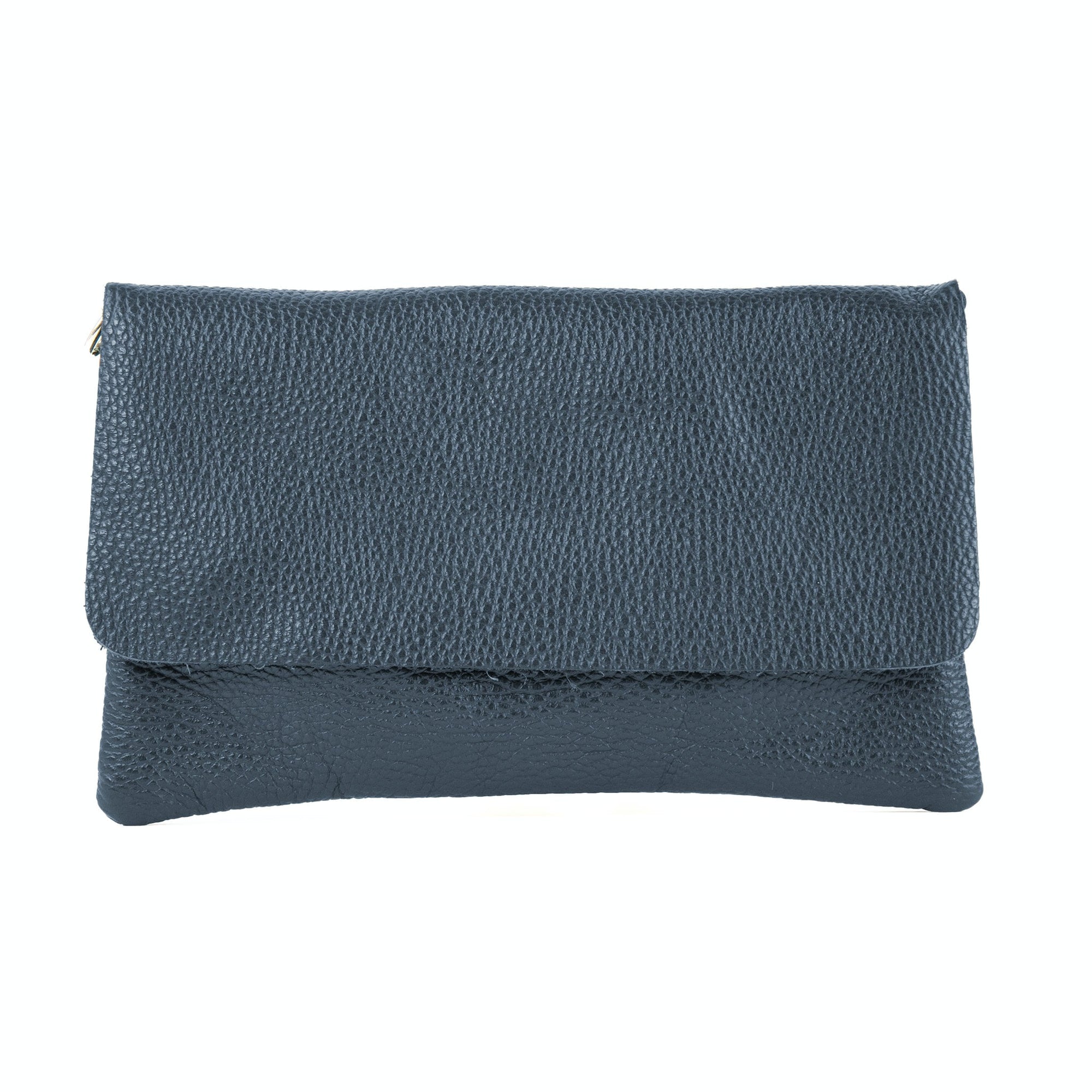 lepelou - leder - LUNA – Leder Clutch dunkelblau - LPHLUNDBLE