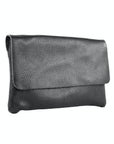 lepelou - leder - LUNA – Leder Clutch schwarz - LPHLUNSCHE