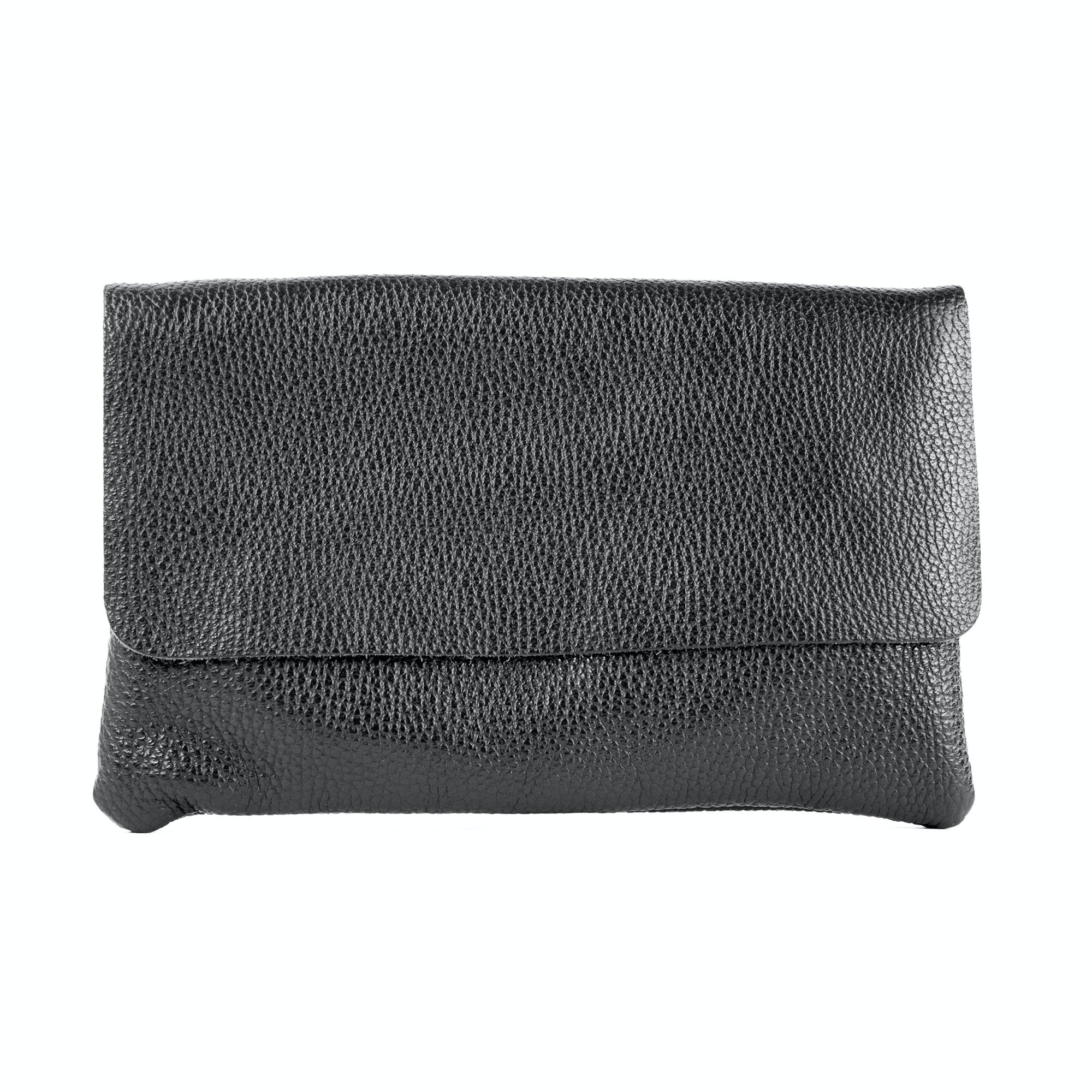 lepelou - leder - LUNA – Leder Clutch schwarz - LPHLUNSCHE