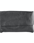 lepelou - leder - LUNA – Leder Clutch schwarz - LPHLUNSCHE