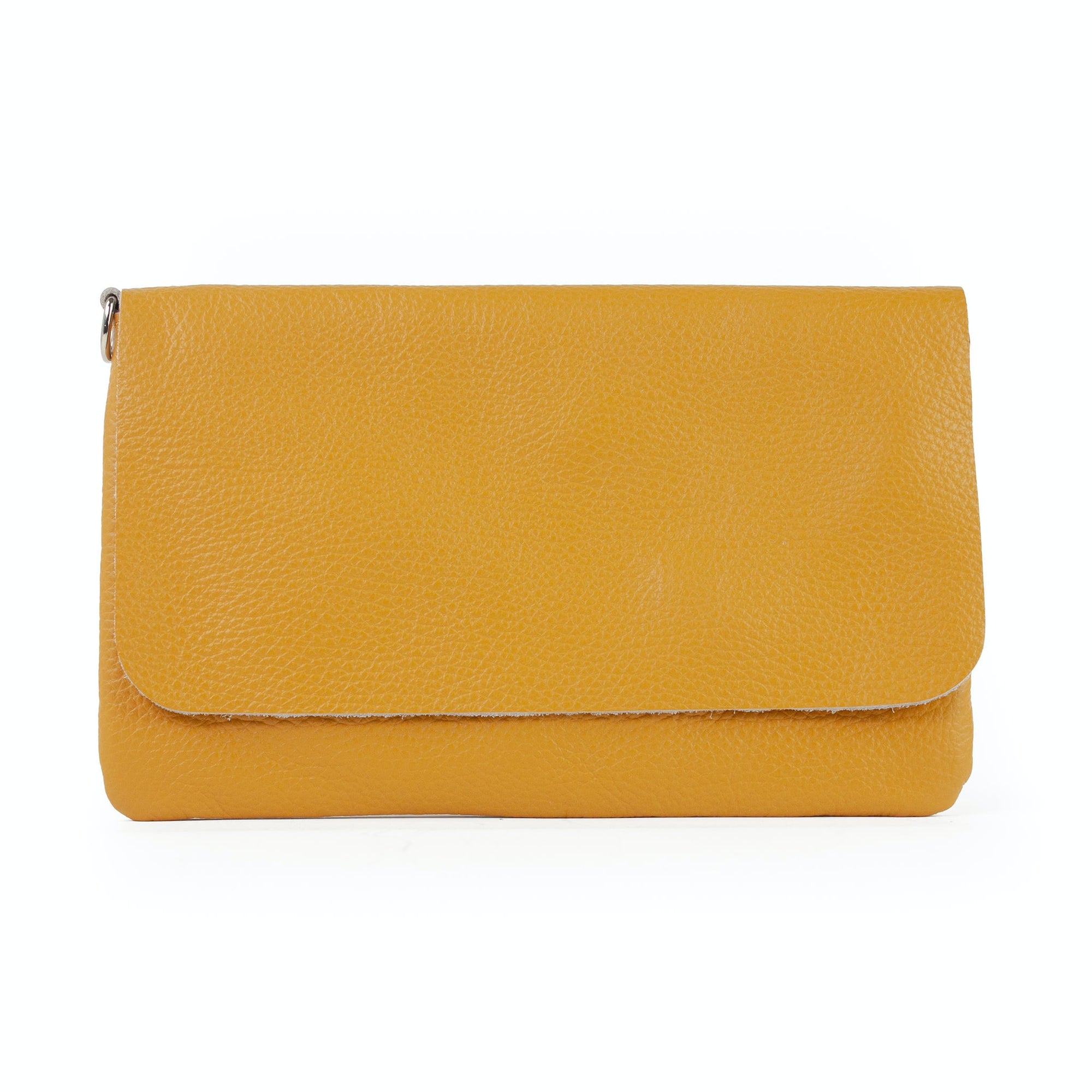 lepelou - leder - LUNA – Leder Clutch senfgelb - LPHLUNSENE