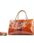 lepelou - leder - MATTEO – Leder Reisetasche cognac - LPWMATCOGE