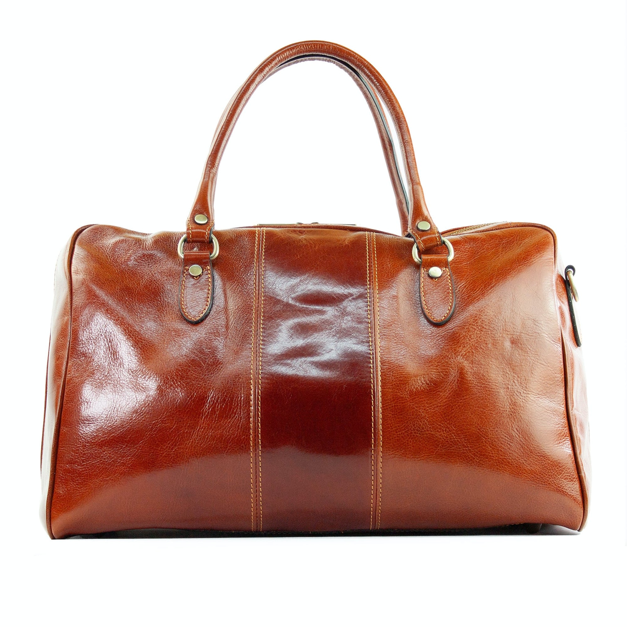 lepelou - leder - MATTEO – Leder Reisetasche cognac - LPWMATCOGE