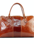 lepelou - leder - MATTEO – Leder Reisetasche cognac - LPWMATCOGE