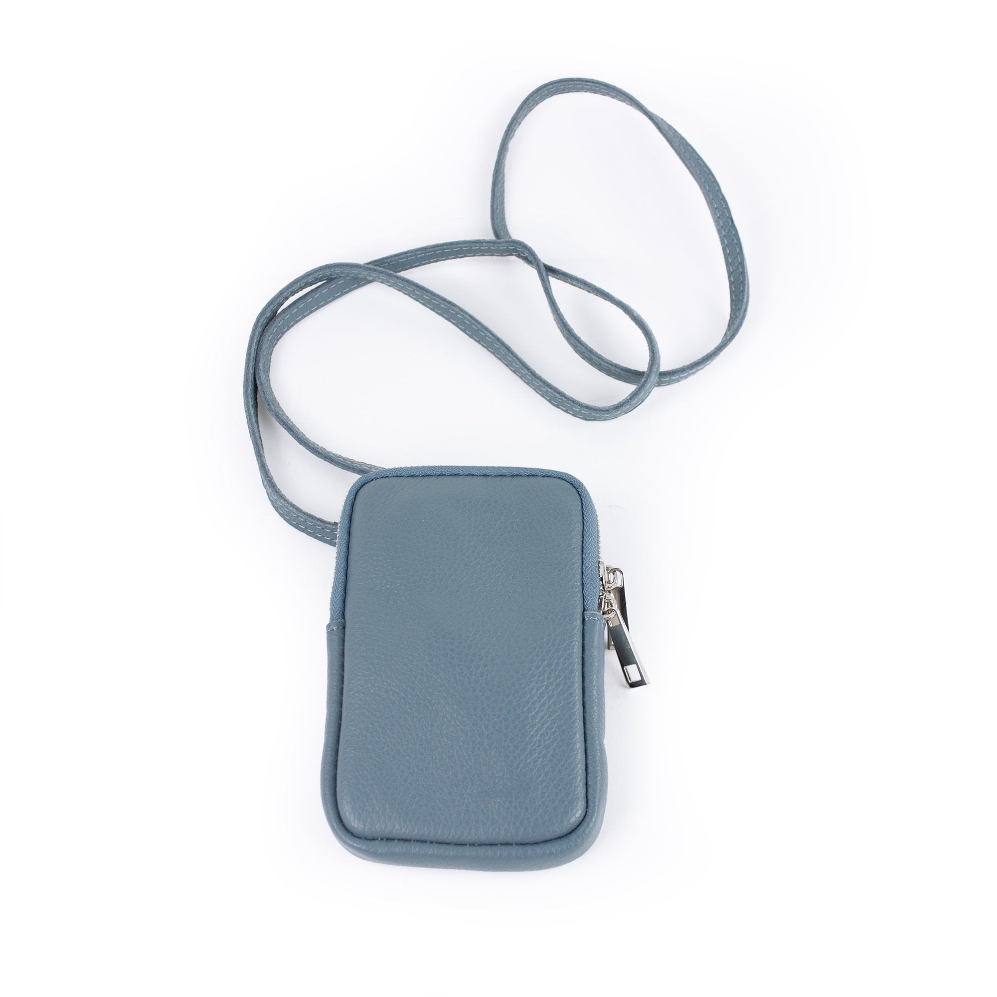 lepelou - leder - NANI – Leder Handytasche blau - LPHNANBLAE