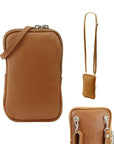 lepelou - leder - NANI – Leder Handytasche cognac - LPHNANCOGE