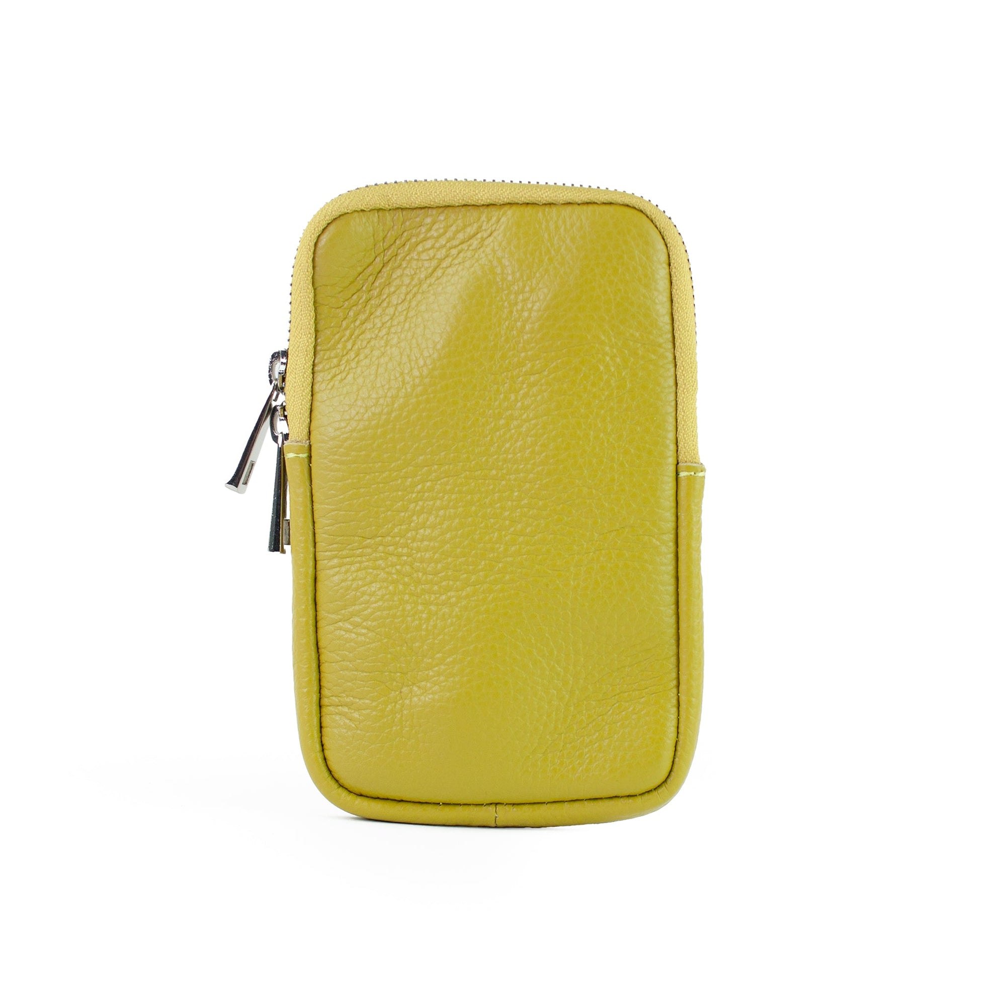 lepelou - leder - NANI – Leder Handytasche limette - LPHNANLIME