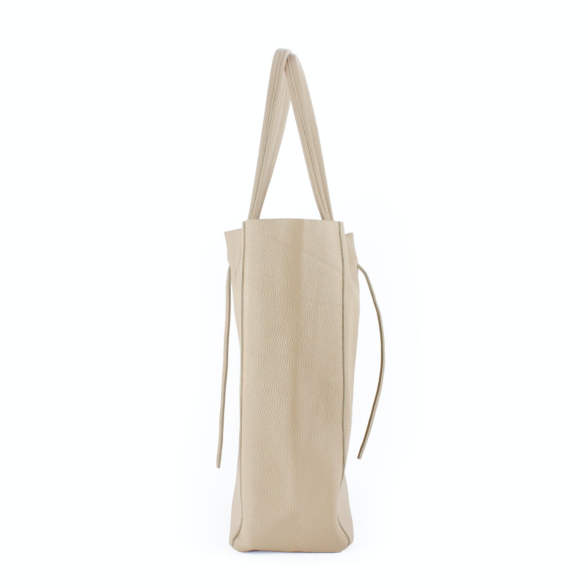 lepelou - leder - Shopper - MIA – Ledershopper beige - LPHMIABEIE