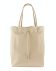 lepelou - leder - Shopper - MIA – Ledershopper beige - LPHMIABEIE