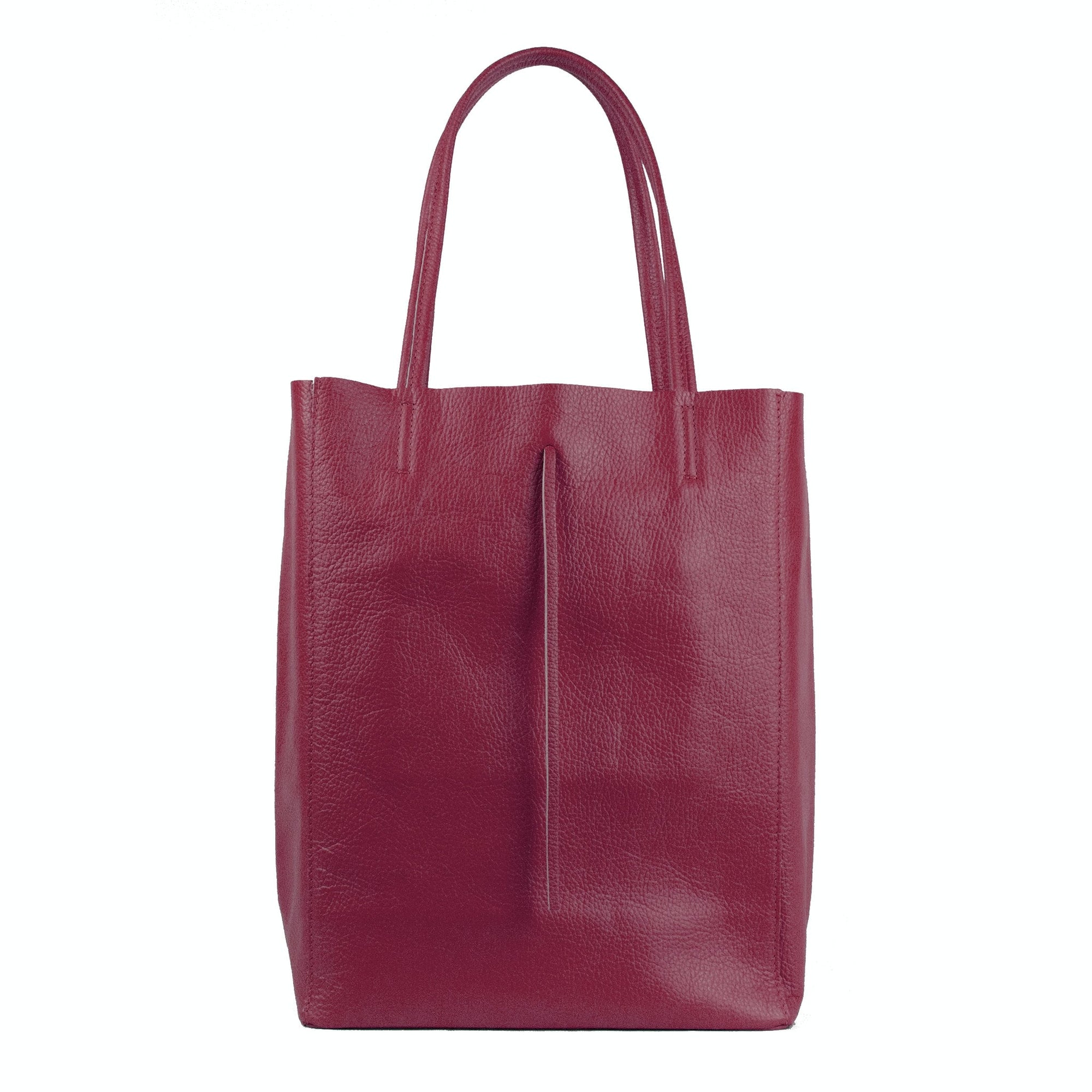 lepelou - leder - Shopper - MIA – Ledershopper bordeaux - LPHMIABORE