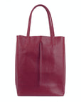 lepelou - leder - Shopper - MIA – Ledershopper bordeaux - LPHMIABORE