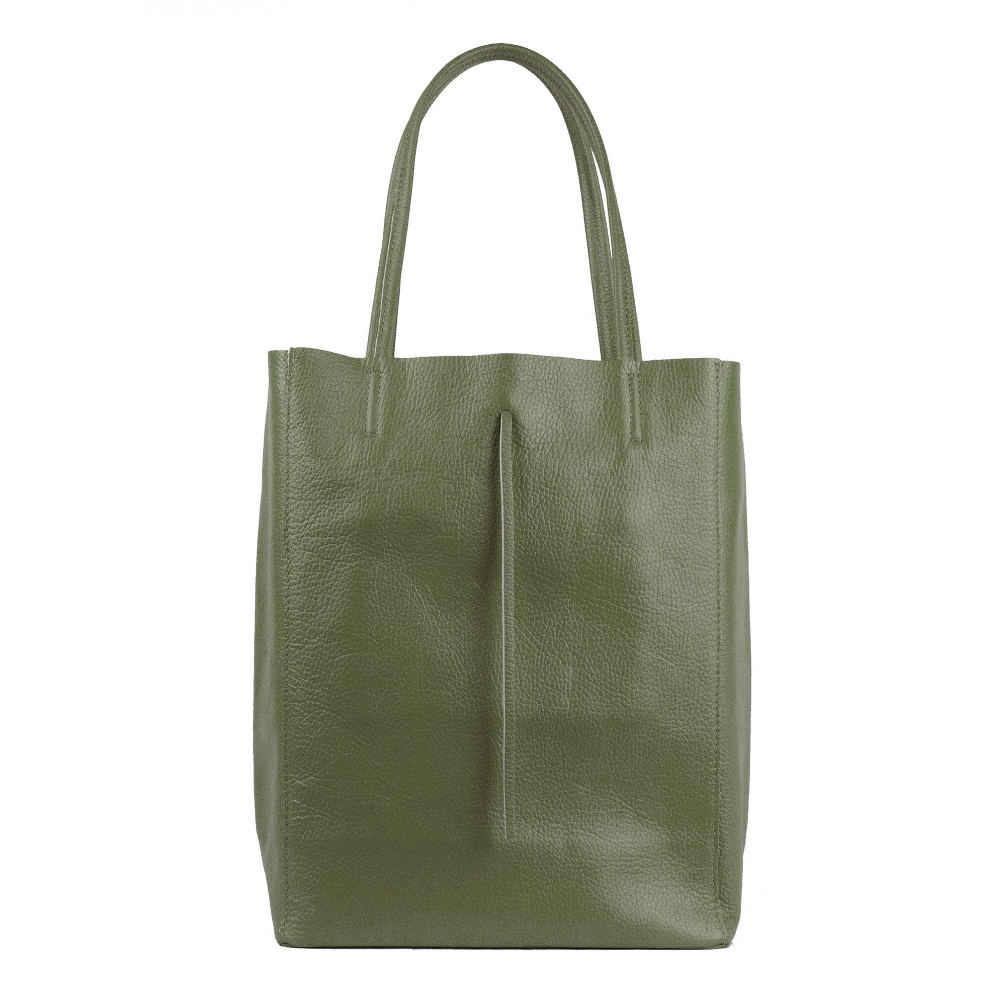 lepelou - leder - Shopper - MIA – Ledershopper khaki - LPHMIAKHAE