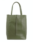 lepelou - leder - Shopper - MIA – Ledershopper khaki - LPHMIAKHAE