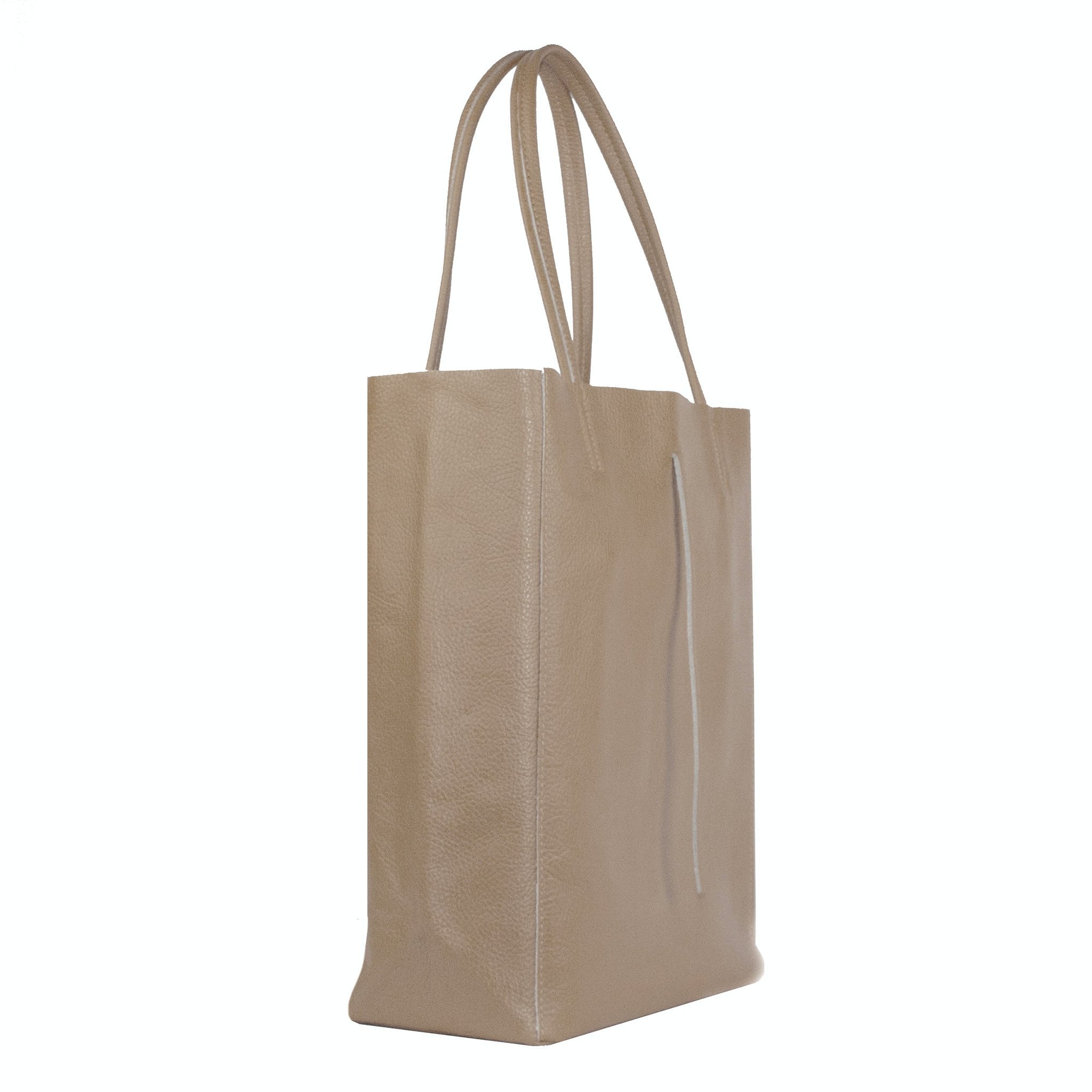 lepelou - leder - Shopper - MIA – Ledershopper taupe - LPHMIATAUE