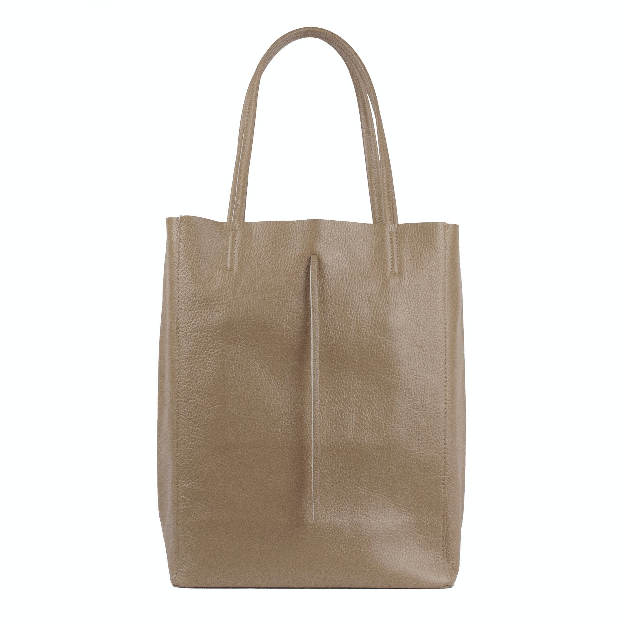 lepelou - leder - Shopper - MIA – Ledershopper taupe - LPHMIATAUE