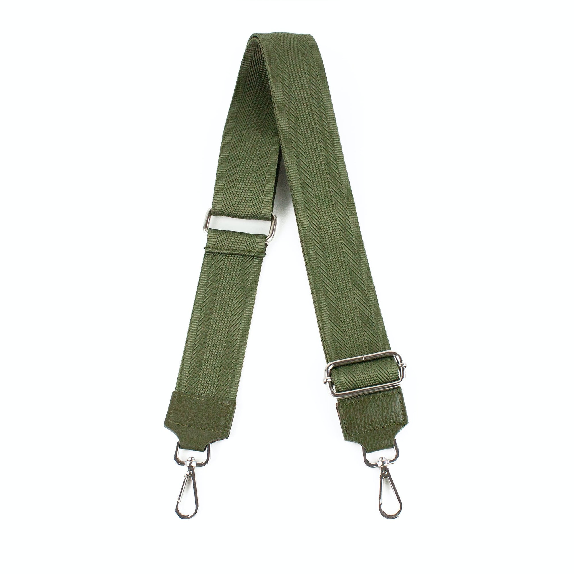 lepelou - leder - Wechselgurt - BELLA – Leder Taschengurt khaki 5 - LPGBELKHA5