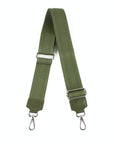 lepelou - leder - Wechselgurt - BELLA – Leder Taschengurt khaki 5 - LPGBELKHA5