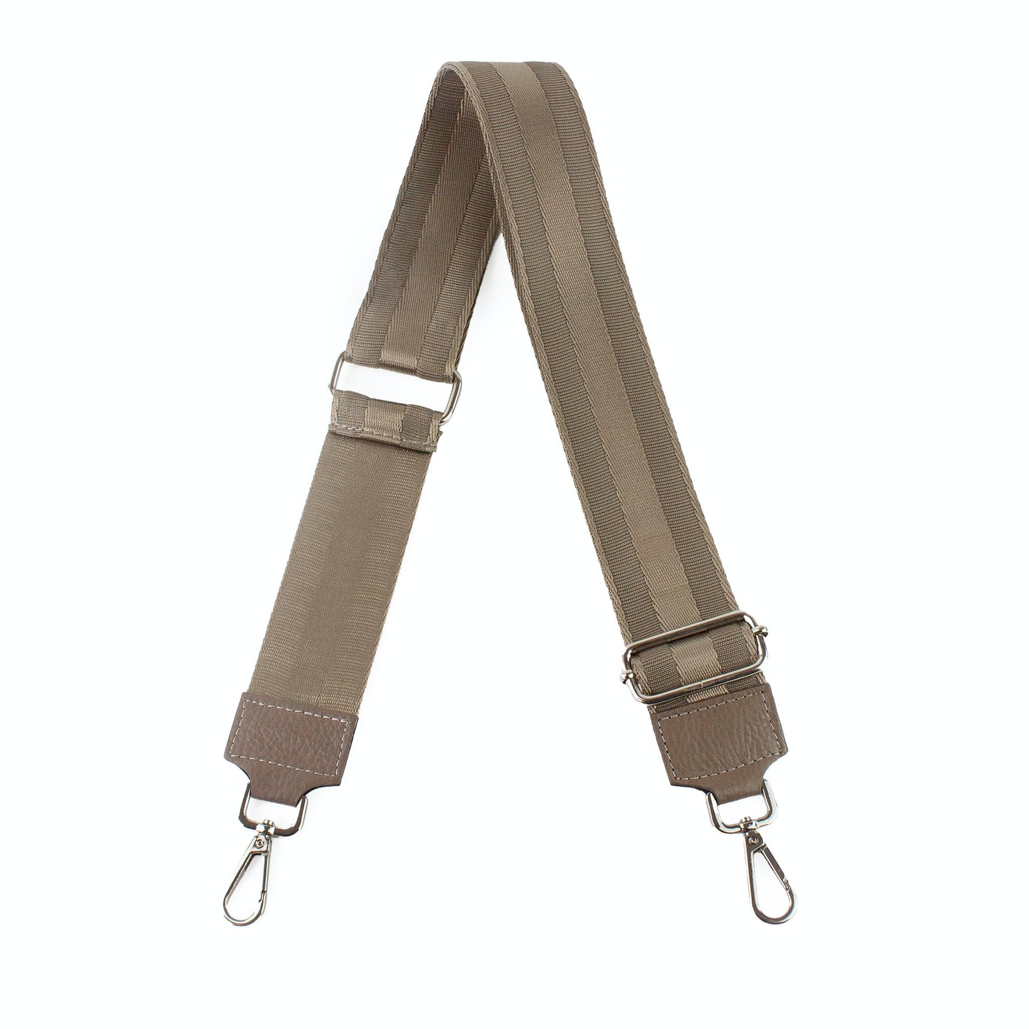 lepelou - leder - Wechselgurt - BELLA – Leder Taschengurt taupe 3 - LPGBELTAU3